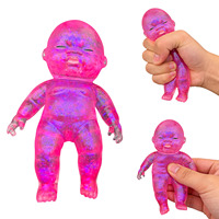 Jouet anti-stress réaliste en forme de poupée, jouet à presser pour soulager le stress, jouets à rebond lent, jouets de fête, cadeau d'anniversaire