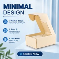 Boîte d'emballage cadeau recyclée sur mesure, boîte d'expédition pour cadeau, artisanat, pilules, compléments alimentaires, flacon, boîte en papier