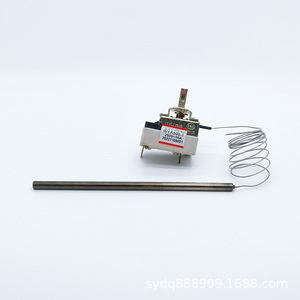 Four à pizza électrique 450°C/500°C avec friteuse, thermostat à bouton, interrupteur de contrôle de température de la chaudière, pièces de four thermostatiques - Product Image 3