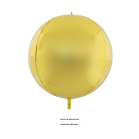 Ballons ronds géants en feuille d'aluminium 4D de 22/32/50/60/70 pouces, adaptés aux fêtes d'anniversaire et aux décorations de centres commerciaux.