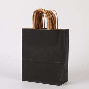 Papel Kraft de Colores Personalizado, Reciclable y Biodegradable, con Asa Retorcida, Precio de Fábrica - Product Image 2