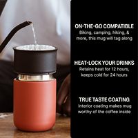 Conteneur alimentaire écologique en acier inoxydable à double paroi isolé sous vide 350/450 ml Rétention thermique de 12 à 24 heures Sans BPA Étanche