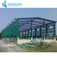 Structure en acier résistant à la corrosion, design européen, garantie de 5 ans, entrepôt logistique préfabriqué de grande taille avec accessoires complets