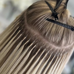 Fasimei chất lượng tốt nhất đôi rút ra lớp biểu bì phù hợp Nano phần mở rộng tóc Trinh Remy giá bán buôn gói PVC - Product Image 1