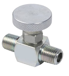 Aguja de acero inoxidable BSPP de 1/4 de pulgada, 6000 PSI. Compacto, duradero, de alta presión para aplicaciones industriales. - Product Image 4