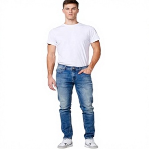 2026 <b>Y2K</b> Hip Hop Casual Trendy Loose Unique Pearl Design Pocket Lightweight Daily Street <b>Pants</b> Cotton Men's Sports Denim - Product Image 1