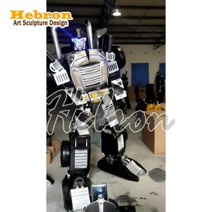 Nouveau costume de robot pour adulte, transformable en mascotte de <span class=keywords><strong>voiture</strong></span> <span class=keywords><strong>Optimus</strong></span> <span class=keywords><strong>Prime</strong></span>, pour fête et cosplay. Aucun avis pour le moment. - Product Image 2