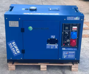 Générateur Silencieux Compact 10KW 12KVA Direct Usine avec Contrôleur d'Énergie Gratuit, Groupe Électrogène Triphasé 6kw-30kw BS10J 10kw Di - Product Image 5