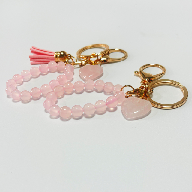 Mermaid Beaded Pearl Love Pink Phone Chain Elegant Mobile Phone Strap