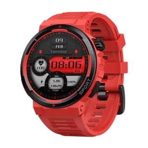 Qualité usine Zeblaze Ares 3 <span class=keywords><strong>Plus</strong></span> 1.43 pouces Fitness & Wellness Smart Watch prend en charge la surveillance de la santé 24H (rouge flamme) - Product Image 1