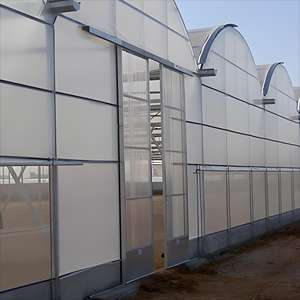 ورقة كبيرة من البولي كاربونات الدفيئة الخارجية متعددة الامتداد من كلوريد البولي فينيل لمشاهدة معالم المدينة الزراعية وغرفة تجفيف النباتات ميزة الزراعة المائية - Product Image 2