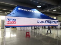 Tente de salon professionnelle Maxcanopy Expert en aluminium 10x10 pieds, auvent de toit pour événements en plein air et publicité