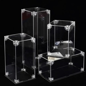 Tủ trưng bày mô hình xe hơi acrylic trong suốt 1:18 chống bụi, hộp đựng đồ chơi mô hình gundam bằng nhựa - Product Image 3