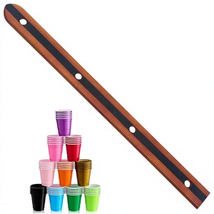 Juego de apilar vasos de madera, juego de beber, pirámide de vasos para fiestas, juego de equilibrio para bar - Product Image 2