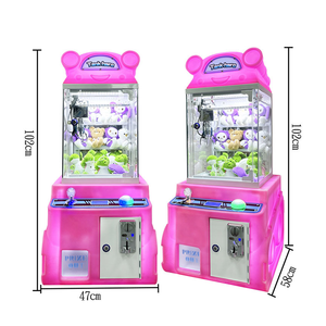 Macchina a Gru Commerciale Orsetto Acchiappa-Bambole per Sala Giochi a Gettoni Piccoli Peluche Giocattoli per Bambini Mini Pesca Verticale - Product Image 3