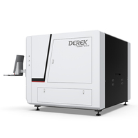 Mesin Pemotong Laser Serat China Derek DF1510 3000W Berpendingin Air, Pemotong Logam Industri Akurasi Tinggi Cypcut AI/BMP Harga Terjangkau