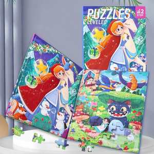 Jouet éducatif préscolaire Animaux mignons Monde marin P2 en 1 Puzzles magnétiques pour enfants de 3 à 6 ans - Product Image 3