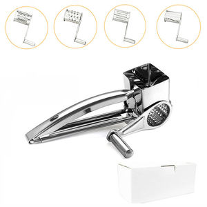 La râpe à fromage rotative multifonctionnelle créative de deuxième génération en acier inoxydable, à manivelle - Product Image 5