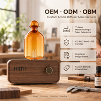 Fabricant de diffuseurs d'huiles essentielles pures, OEM & ODM, nébuliseur de parfum personnalisé, diffuseur d'arômes en bois de qualité supérieure, marque privée