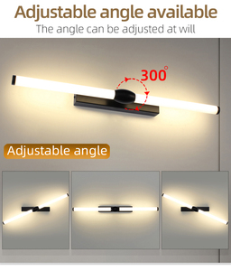 Nordic Modern LED <b>Mirror</b> Wall <b>Light</b> Waterproof IP44 Aluminum Bathroom <b>Vanity</b> Lamp For Hotel Bedroom Living Room Bedside Corridor - Product Image 4