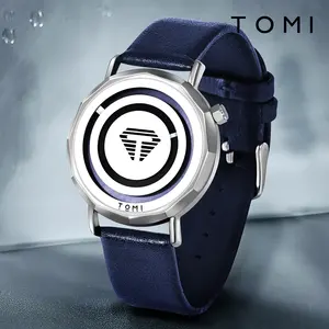 Nuevo Reloj <span class=keywords><strong>de</strong></span> Cuarzo TOMI 040 2026, Simple y Casual para Hombre y <span class=keywords><strong>Mujer</strong></span>, Esfera Redonda, Reloj <span class=keywords><strong>de</strong></span> Moda <span class=keywords><strong>de</strong></span> Alta Calidad, Regalo - Product Image 1