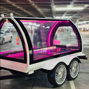 Cercueil électrique à quatre roues en acier, <span class=keywords><strong>de</strong></span> haute qualité et au design unique ; Fournitures <span class=keywords><strong>funéraires</strong></span> classiques à vendre. - Product Image 4