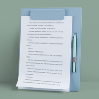 Porte-documents A4 en cuir PU avec logo personnalisé imprimé UV, bloc-notes, organiseur de bureau