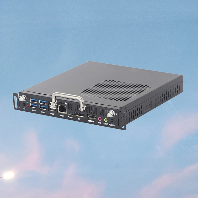 H81 OPS Slot PC: Support LGA1150 4th Gen Intel I3/i5/i7 CPU Dual DDR3 8GB RAM 256GB SSD Stable for Digital Signage