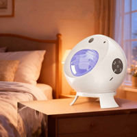 Projecteur LED Starlight à Effet Ondulatoire Dynamique, Contrôle par Application, Alimentation USB pour Enceinte, Idéal pour Fêtes Intérieures/Extérieures Décoratives