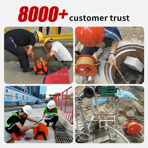 30M-500m Nivel de agua subterránea Senor Profundidad Pozo 200m Instrumentos de medición Pozo profundo Regla de acero Medidor de nivel con sonda de 14mm - Product Image 4