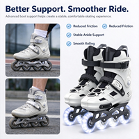 Patins à roulettes pour adultes, patins à roulettes freestyle slalom, hommes, femmes, professionnels, intérieur, extérieur, chaussures de patinage fitness unisexes