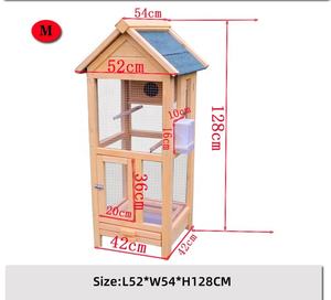 Fabriek Direct Aanpasbare Outdoor Houten Duif Kooi Professionele Duif Fokken Vogelkooi Racing Duif Loft - Product Image 3