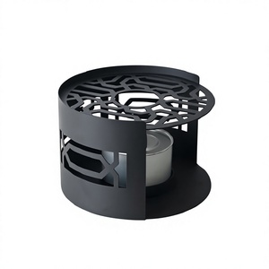 Calentador de hierro hecho a mano para tetera Dallah, de la mejor calidad, calentador Kahwa de forma redonda, tamaño personalizado, calentador para tetera de Home Arts - Product Image 1