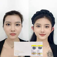 Soins de la peau bio OEM, anti-rides, anti-âge, lifting du visage en V, poudres lyophilisées, sérum éclaircissant au collagène, ampoules