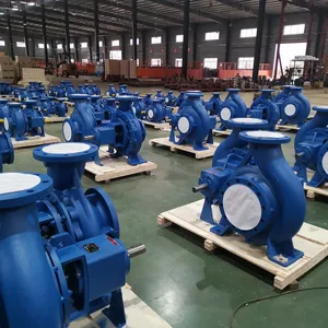 Pumpen fabrik Direkt verkauf Horizontale Pumpen end absaugung Ausziehbare Kreisel wasserpumpen bewässerung mit 300Meter Kopf