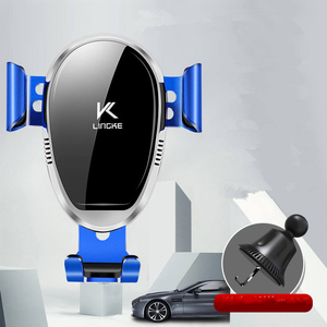 Nouveau support de téléphone de voiture ABS à fixation par gravité, rotatif et inclinable, pour rétroviseur, grille d'aération et tableau de bord, compatible avec les appareils de 4 à 7 pouces - Product Image 2