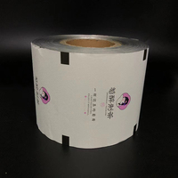 Vente en gros de film d'étanchéité Usine de film d'étanchéité LOGO personnalisé Film d'étanchéité à chaud Film d'étanchéité pour gobelets en papier Jus de café Lait de thé Film d'étanchéité pour gobelets en plastique