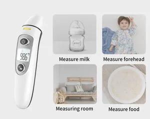 Thermomètre infrarouge pour adultes et enfants, <span class=keywords><strong>mesure</strong></span> de la <span class=keywords><strong>température</strong></span> du front et de l'<span class=keywords><strong>oreille</strong></span>, rapide et précis, électrique, sans contact - Product Image 2