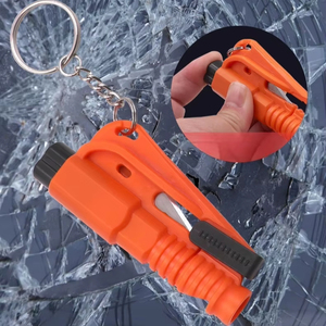 Martillo de Seguridad para Auto 3 en 1, Compacto, Rompe Cristales y Cortador de Cinturón de Seguridad, Herramienta de Emergencia para Accesorios de Vehículos, Venta al Por Mayor - Product Image 2