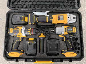 Ensemble d'outils électriques industriels sans fil professionnels en gros, kit d'outils 3 en 1 - Product Image 5