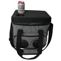 Sac à dos glacière rechargeable TR avec haut-parleur, compatible iPhone et Android, autre sac à dos glacière avec haut-parleur pour tentes de camping en plein air