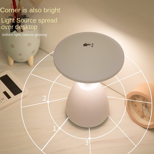 Tùy chỉnh LED máy tính để bàn nightlight sáng tạo ABS cơ thể nấm thiết kế cho trường trung học ký túc xá phòng ngủ cạnh giường ngủ trang trí nội thất môi trường xung quanh ánh sáng - Product Image 5