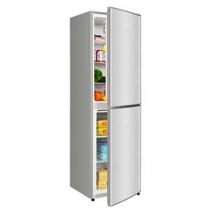 Suitable 150-199L Stainless Steel Smart Home Double-Door Freezer Bottom-Freezer <b>Refrigerator</b> Energy Efficient Class Air Cooling - Product Image 4