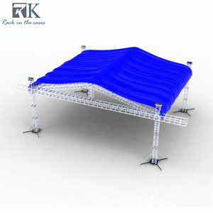 Lighting Event Outdoor Stage Truss Concert Roof Aluminum <b>Frame</b> Truss Structure Portable display - Product Image 1