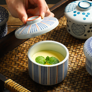 Olla <span class=keywords><strong>de</strong></span> Cerámica Comercial Minimalista <span class=keywords><strong>de</strong></span> Estilo Japonés con Tapa para Huevos al Vapor y <span class=keywords><strong>Sopa</strong></span> <span class=keywords><strong>de</strong></span> Nido <span class=keywords><strong>de</strong></span> Pájaro - Product Image 3