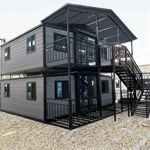 TOPPRE Extensible 20ft 30ft 40ft Casa de contenedores Casa portátil Contenedor de 2 pisos <span class=keywords><strong>1</strong></span> 2 3 4 5 6 Dormitorio Casa de contenedores expandible - Product Image 2