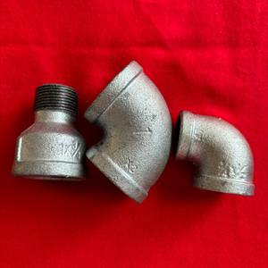 FUWODE <span class=keywords><strong>GI</strong></span> 육각 니플 BSP NPT 스레드 핫 딥 아연 도금 육각 니플이있는 저압 아연 도금 가단성 철 파이프 피팅 - Product Image 4