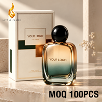 Parfum en spray personnalisé LF pour anniversaire, flacon carré 100ml EDP, marque privée, écologique, portable, longue durée