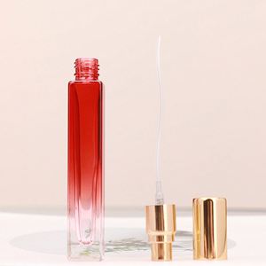 ขวดสเปรย์น้ำหอมแก้วแบบไล่ระดับสี10มล. บรรจุภัณฑ์เครื่องสำอางที่ว่างเปล่าเติมได้พรีเมี่ยม - Product Image 6