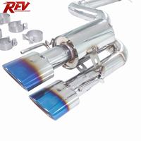 Système d'échappement Catback haute performance en acier inoxydable 304 poli miroir pour Lexus GS F/IS500/RC F/IS350/GS350 5.0L/3.5L